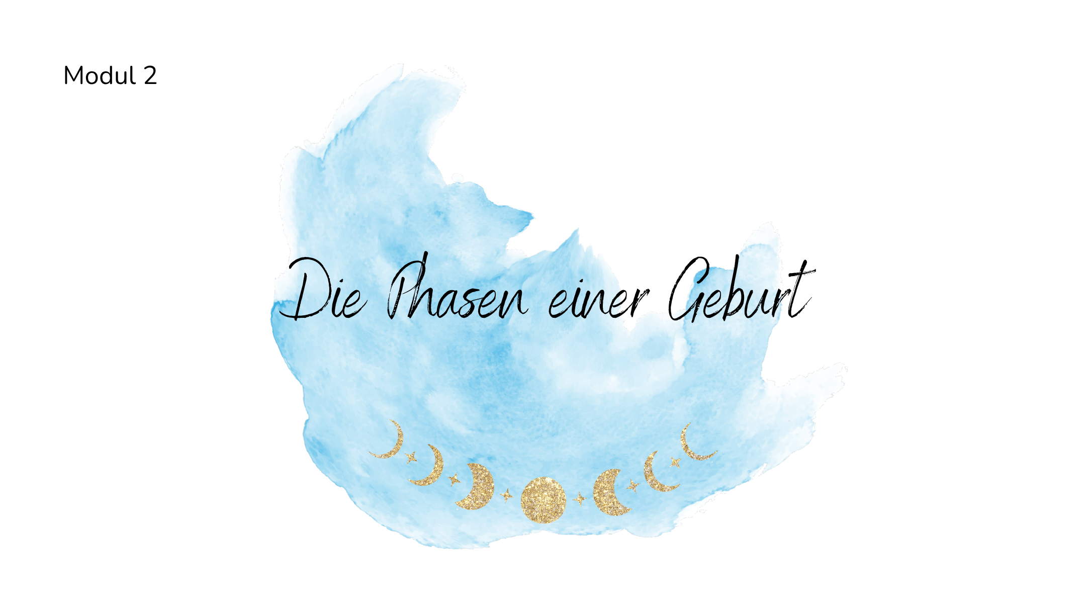 Titelbild: Die Phasen einer Geburt
