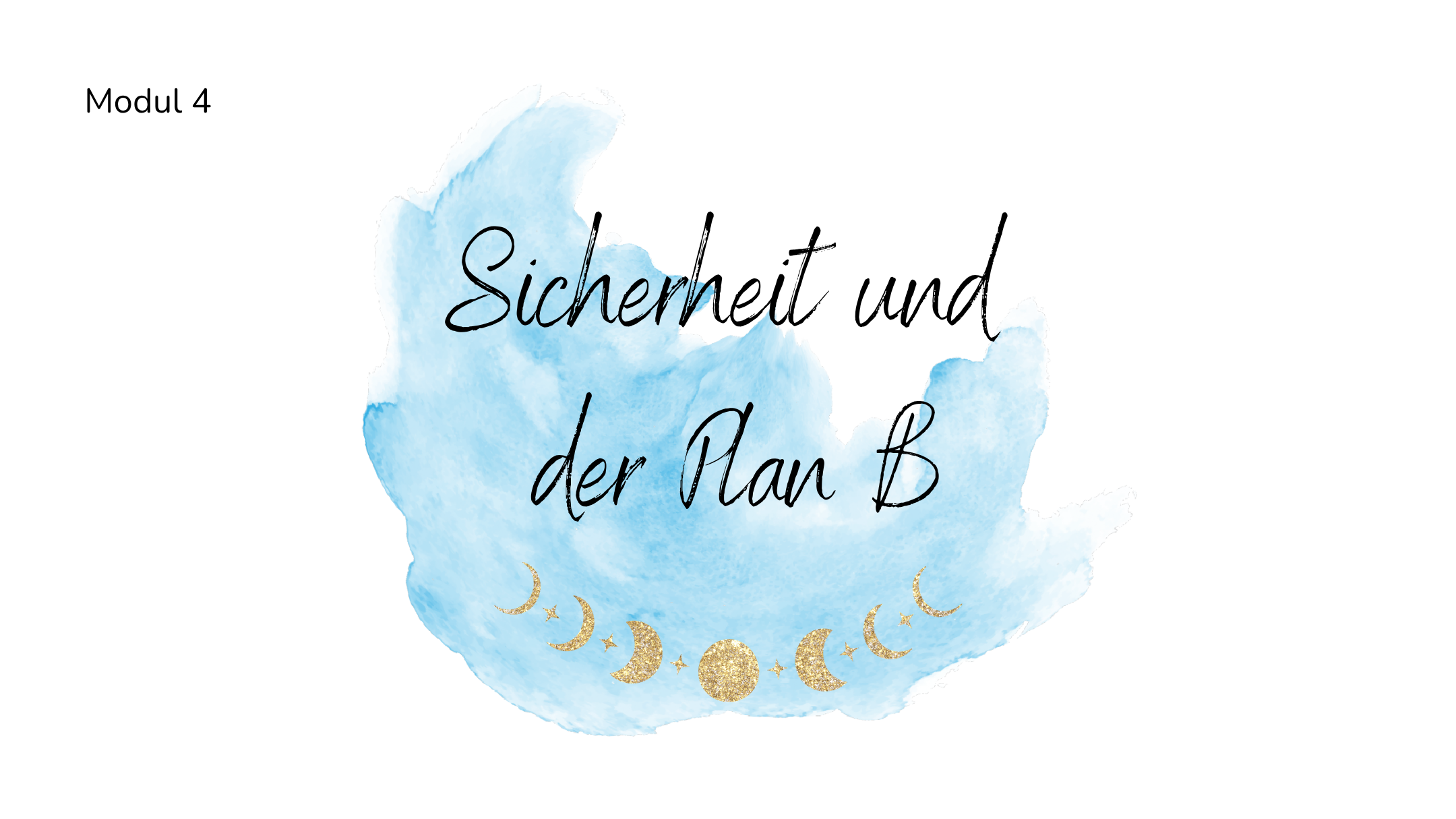 Titelbild: Sicherheit und der Plan B